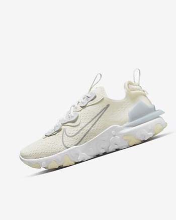 Buty do Biegania Damskie Nike React Vision JDS Platyna Białe Metal Srebrne | PL_2618