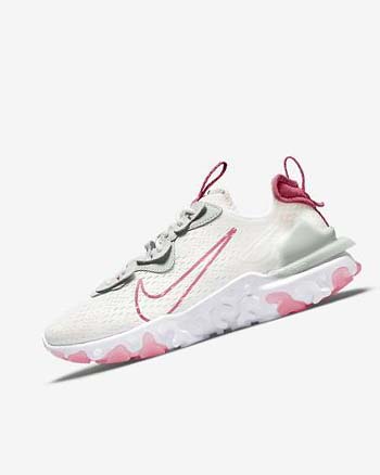 Buty do Biegania Damskie Nike React Vision Platyna Różowe | PL_4721