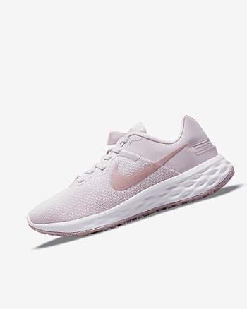 Buty do Biegania Damskie Nike Revolution 6 FlyEase Next Nature Głęboka Fioletowe Białe | PL_2326