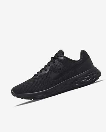 Buty do Biegania Damskie Nike Revolution 6 Next Nature Czarne Ciemny Szare Czarne | PL_2920