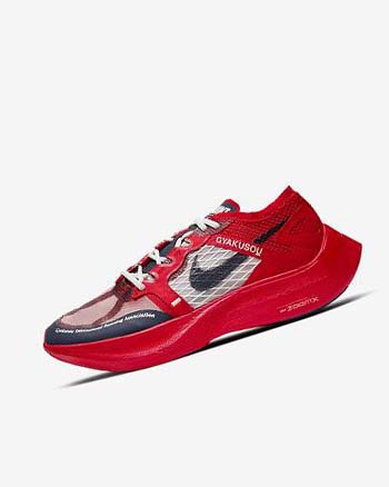 Buty do Biegania Damskie Nike ZoomX Vaporfly Next% x Gyakusou Czerwone Niebieskie | PL_2659