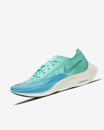 Buty do Biegania Damskie Nike ZoomX Vaporfly Next% 2 Zielone Niebieskie Białe Czarne | PL_2961