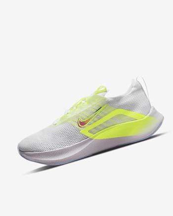 Buty do Biegania Damskie Nike Zoom Fly 4 Premium Białe Zielone Platyna | PL_2621