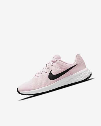 Buty do Biegania Dziewczynka Nike Revolution 6 Różowe Czarne | PL_2672