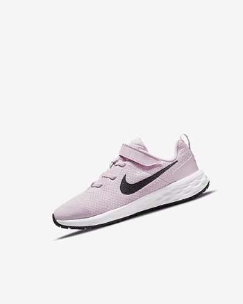Buty do Biegania Dziewczynka Nike Revolution 6 Różowe Czarne | PL_2984