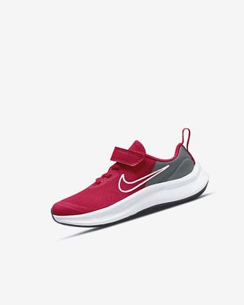 Buty do Biegania Dziewczynka Nike Star Runner 3 Czerwone Szare Czerwone | PL_2230