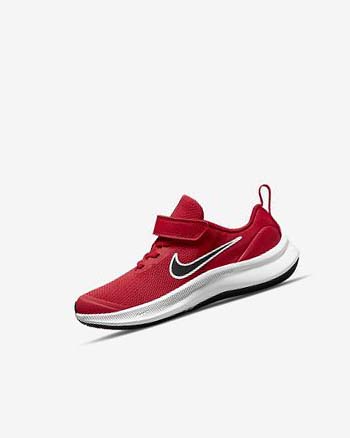 Buty do Biegania Dziewczynka Nike Star Runner 3 Czerwone Czerwone Białe Czarne | PL_2671
