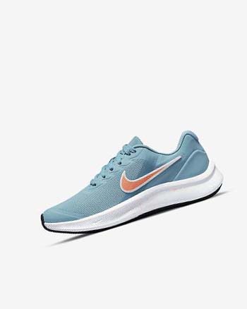Buty do Biegania Dziewczynka Nike Star Runner 3 Niebieskie Czerwone | PL_3154