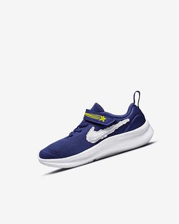 Buty do Biegania Dziewczynka Nike Star Runner 3 Dream Jasny Królewski Niebieski Niebieskie Żółte Białe | PL_4627