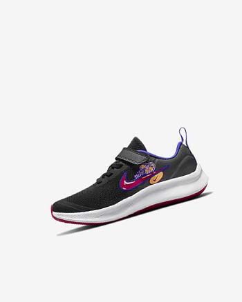Buty do Biegania Dziewczynka Nike Star Runner 3 SE Czarne Różowe | PL_5112
