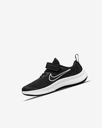Buty do Biegania Dziewczynka Nike Star Runner 3 Czarne Ciemny Szare Ciemny Szare | PL_5604