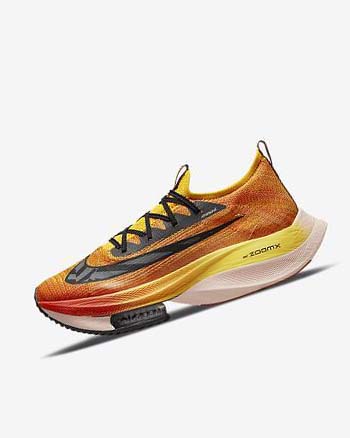 Buty do Biegania Męskie Nike Air Zoom Alphafly NEXT% Flyknit Ekiden Pomarańczowe Pomarańczowe Czarne | PL_3220