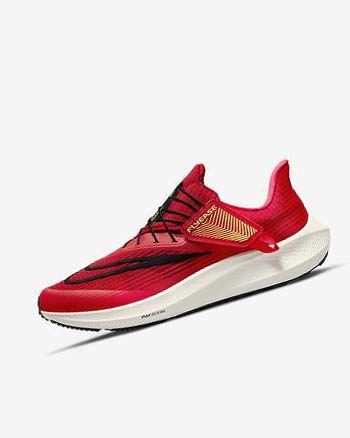 Buty do Biegania Męskie Nike Air Zoom Pegasus 39 FlyEase Czerwone Ciemny Szare Czarne | PL_3041