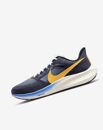 Buty do Biegania Męskie Nike Air Zoom Pegasus 39 Premium Niebieskie Ciemny Obsidian | PL_3072