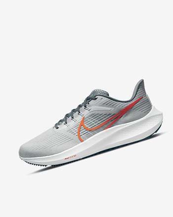 Buty do Biegania Męskie Nike Air Zoom Pegasus 39 Platyna Pomarańczowe | PL_5423