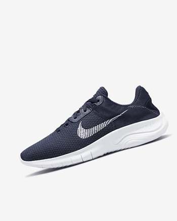 Buty do Biegania Męskie Nike Flex Experience Run 11 Next Nature Granatowe Ciemny Obsidian Białe | PL_2948