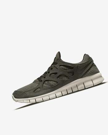 Buty do Biegania Męskie Nike Free Run 2 Oliwkowe Czarne | PL_4980