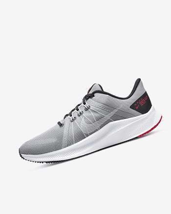 Buty do Biegania Męskie Nike Quest 4 Głęboka Szare Czarne Czerwone Białe | PL_2921
