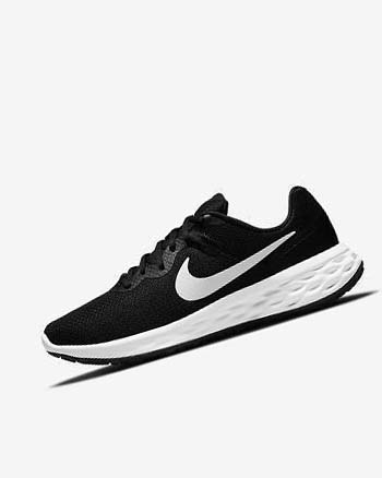 Buty do Biegania Męskie Nike Revolution 6 Next Nature Czarne Szare Białe | PL_4504