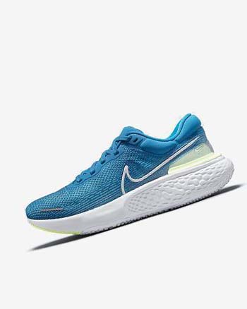 Buty do Biegania Męskie Nike ZoomX Invincible Run Flyknit Niebieskie Białe | PL_3152