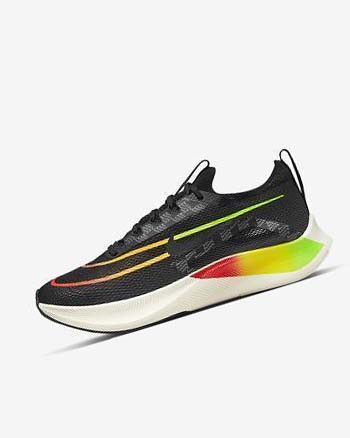Buty do Biegania Męskie Nike Zoom Fly 4 Czarne Kolorowe | PL_2831