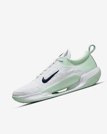 Buty do Tenisa Damskie Nike Court Zoom NXT Białe Mięta Obsidian | PL_2423