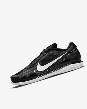 Buty do Tenisa Męskie Nike Court Air Zoom Vapor Pro Czarne Białe | PL_3272