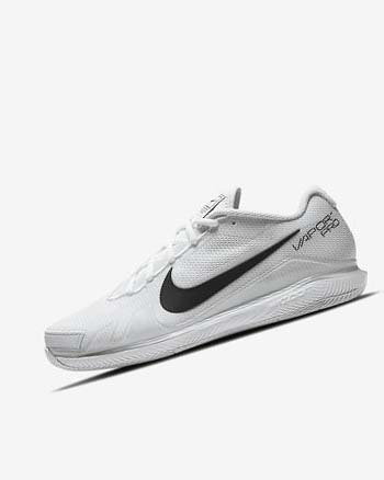 Buty do Tenisa Męskie Nike Court Air Zoom Vapor Pro Białe Czarne | PL_4650