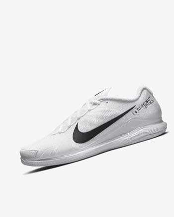 Buty do Tenisa Męskie Nike Court Air Zoom Vapor Pro Białe Czarne | PL_5454
