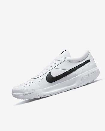 Buty do Tenisa Męskie Nike Court Zoom Lite 3 Białe Czarne | PL_2538