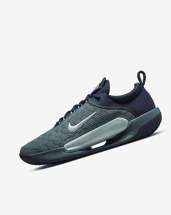 Buty do Tenisa Męskie Nike Court Zoom NXT Obsidian Mięta | PL_4562