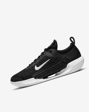 Buty do Tenisa Męskie Nike Court Zoom NXT Czarne Białe | PL_5215