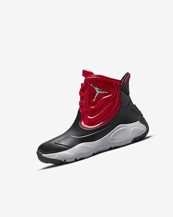 Kalosze Chłopięce Nike Jordan Drip 23 Czarne Szare Czerwone | PL_5319