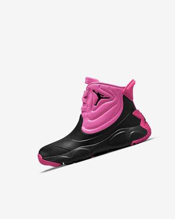 Kalosze Chłopięce Nike Jordan Drip 23 Różowe Koralowe Czarne | PL_2696
