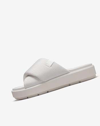 Klapki Damskie Nike Jordan Sophia Białe | PL_2938