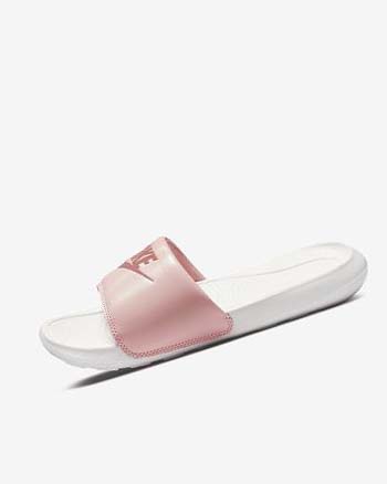 Klapki Damskie Nike Victori One Pomarańczowe Głęboka | PL_3002