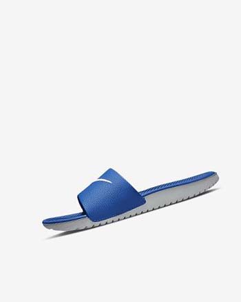 Klapki Dziewczynka Nike Kawa Jasny Niebieskie Białe | PL_4635