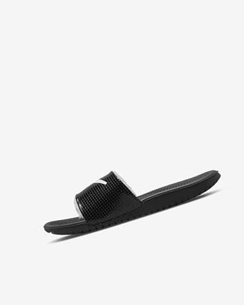 Klapki Dziewczynka Nike Kawa SE Czarne | PL_3046