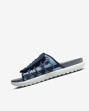 Klapki Męskie Nike Asuna 2 Next Nature Granatowe Szare Ciemny Szare Granatowe | PL_3180