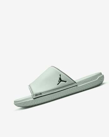 Klapki Męskie Nike Jordan Play Czarne | PL_5062