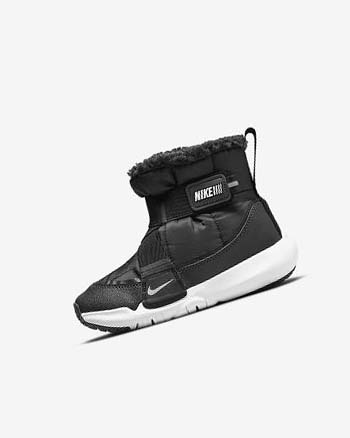 Kozaki Chłopięce Nike Flex Advance Czarne Ciemny Szare Czerwone Białe | PL_2437