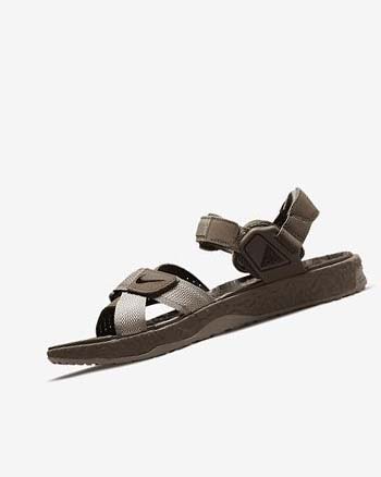 Sandały Damskie Nike ACG Air Deschutz + Khaki Czarne | PL_2322