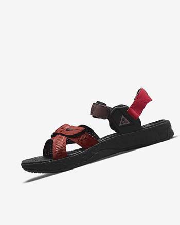 Sandały Damskie Nike ACG Air Deschutz + Czarne | PL_5214