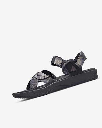 Sandały Damskie Nike Air Deschutz +SE Fioletowe Ciemny Szare Głęboka | PL_1134