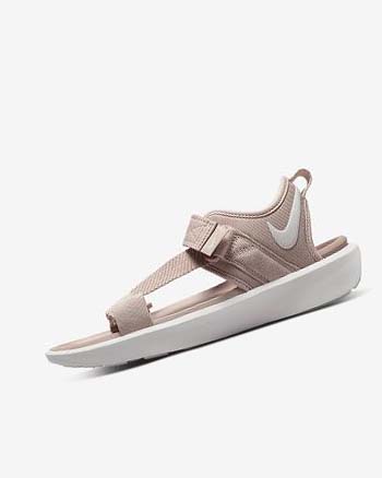 Sandały Damskie Nike Vista Różowe Różowe Białe | PL_3238