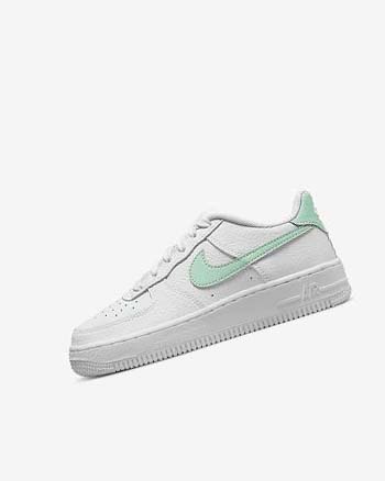 Trampki Chłopięce Nike Air Force 1 Białe Mięta | PL_5508