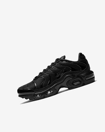 Trampki Chłopięce Nike Air Max Plus Czarne Czarne Czarne | PL_2778