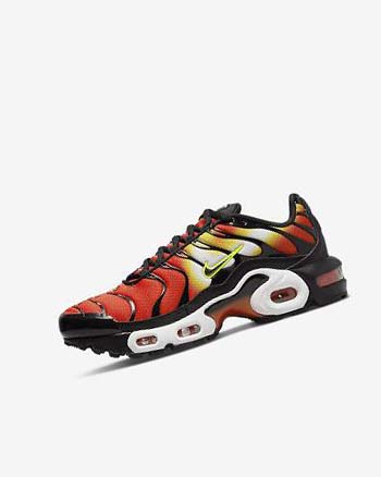 Trampki Chłopięce Nike Air Max Plus Pomarańczowe Złote Czarne | PL_3244