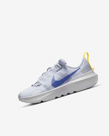 Trampki Chłopięce Nike Crater Impact Szare Szare Pomarańczowe Królewski Niebieski | PL_5569