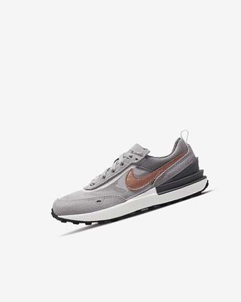 Trampki Chłopięce Nike Waffle One Białe Szare Metal Czerwone Brązowe | PL_1202